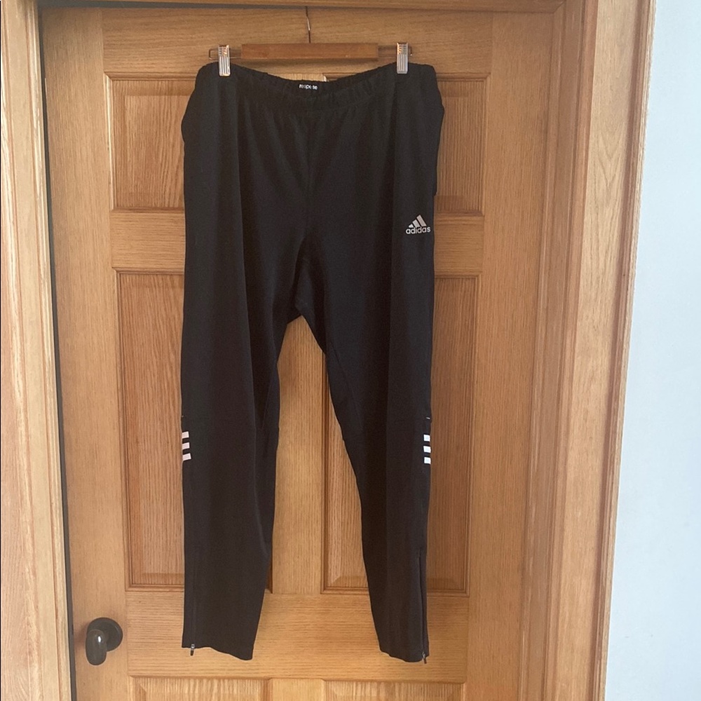 Adidas Black lightweight joggers